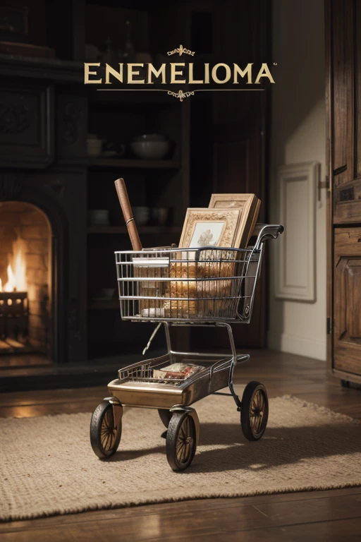 Create an image to use on ecommerce with the name collectible antiques