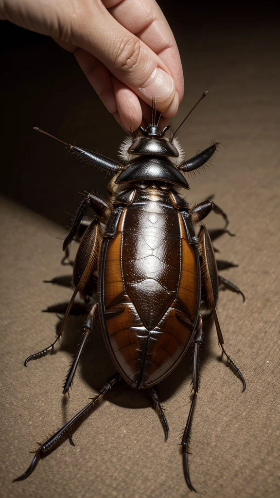 Cockroach, diseases, hyperrealistic