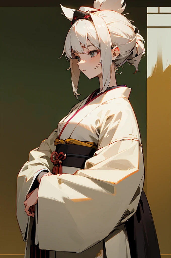 Female , Haori, Samurai Clothing, Forest Background