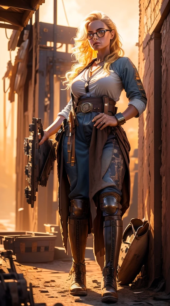 (Best Quality, 4k, Masterpiece :1.3), 1 girl, (vaporpunk), scenery, vaporpunk room engine, repairing engine, gears, teeth, vapor, Boots, mono, safety glasses, dirty face, standing, machinery, oil on the floor, dirty floor, Character focus, (golden hour lighting), ray tracing, Super realistic 8K ULTRA HD HDR photographic cinematic image, magic photography, super detailed, (ultra detailed), (Superior quality, Best Quality, super high quality image, Masterpiece), standard lens, dramatic lighting, 8k, UHD, intricate detail, (grateeth), integral kinematics, showy, Clave visual, Very detailed, detailed extreme, Hyper realistic, (fondo Very detailed, detailed landscape), delicate details, RAW image, DSLR,