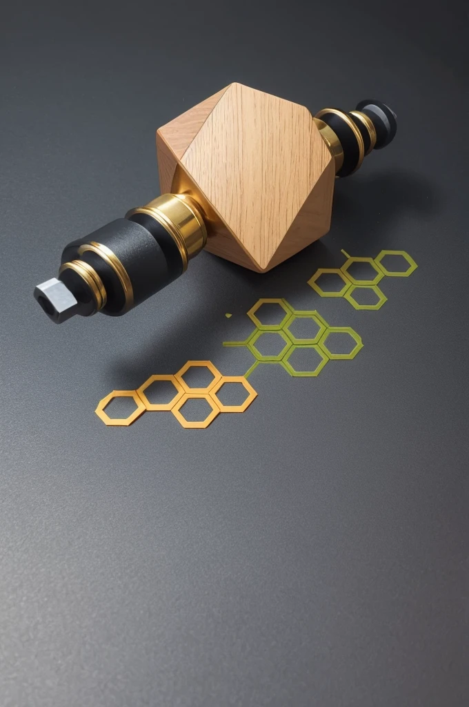 Create a 2D hexagon with 14 centimeters on each side