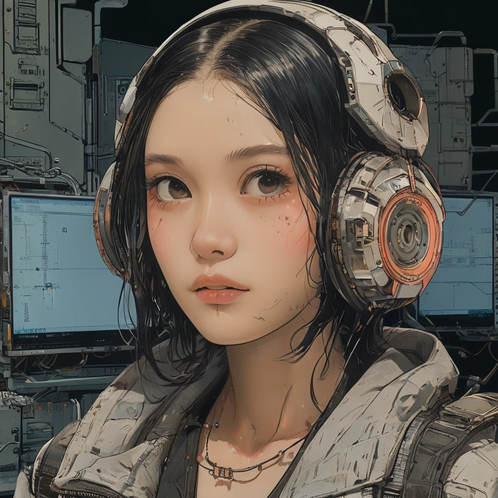 ((Best quality)), ((masterpiece)), (detailed:1.4), 3D, an image of a beautiful cyberpunk female,HDR (High Dynamic Range),Ray Tracing,NVIDIA RTX,Super-Resolution,Unreal 5,Subsurface scattering,PBR Texturing,Post-processing,Anisotropic Filtering,Depth-of-field,Maximum clarity and sharpness,Multi-layered textures,Albedo and Specular maps,Surface shading,Accurate simulation of light-material interaction,Perfect proportions,Octane Render,Two-tone lighting,Wide aperture,Low ISO,White balance,Rule of thirds,8K RAW