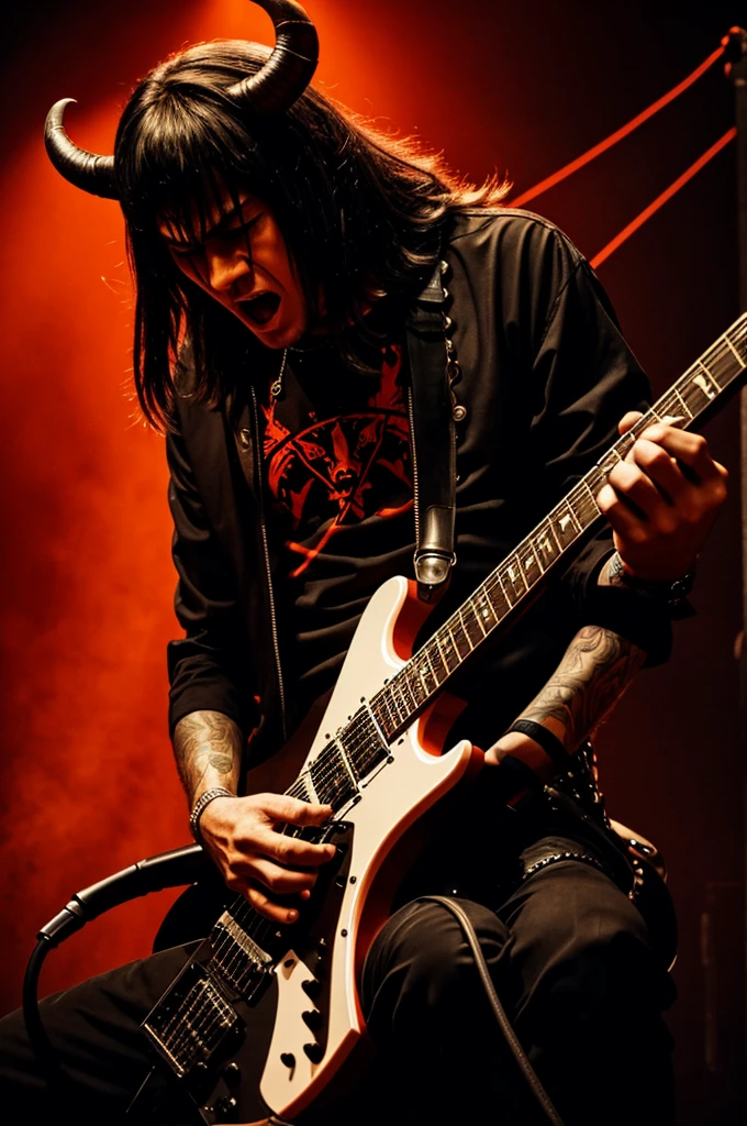 Demon guitarist