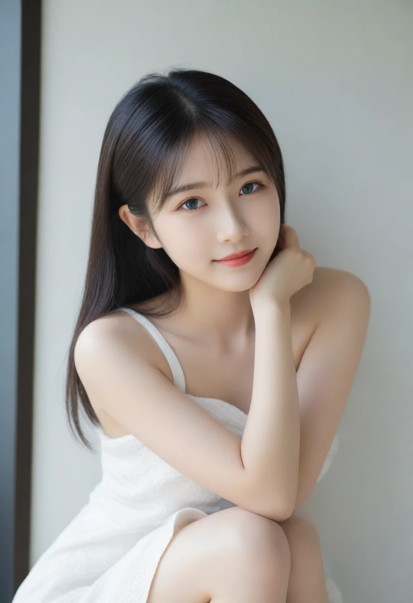 8K, Ultra-high resolution, Highest quality, masterpiece, 三分割法によるphotograph,Surreal, photograph, 1 Girl, (:1.3), pretty girl, Cute face, Beautiful eyes in every detail, 細かくdetailedに,masterpiece,, One Girl:1.2, Japan Female Announcer,whole body, bondage, Suppressed, Harness, rope, Put your arms behind your back, Put your hands behind your back, Tight Skirt, School, corridor 、Knee socks, Attractive thighs, Sensual,A carefree smile,Heal the heart,Black Hair,Long Straight Hair,Looking at the audience、beauty,Long neck、Laugh a little、Please close your mouth and laugh、(((Ideal body type))),A cup small breasts :2,、Portraiture:2、Perfect Anatomy、鮮明なdetailed、detailed、Surreal、Light and shadow,Strong light