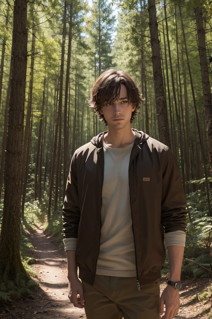 Matthew in the woods