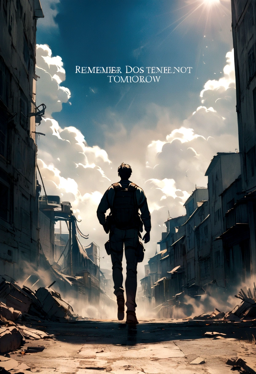 motivational picture based on the motive, Remember, what today does not determine tomorrow