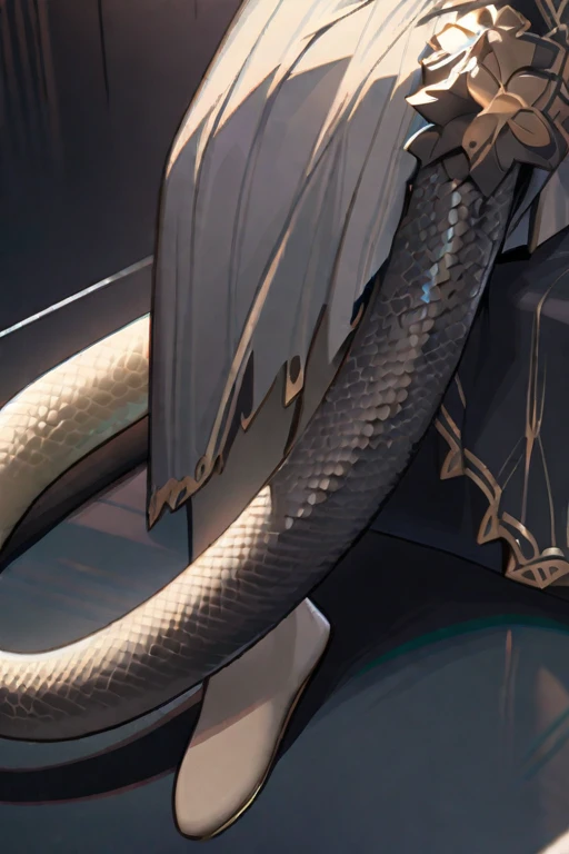 ((Best quality)), ((masterpiece)), (detailed), snake girl