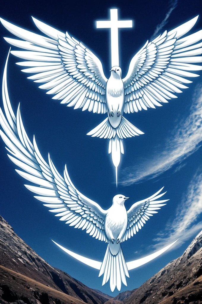 MOVING SYMBOL OF THE HOLY SPIRIT 