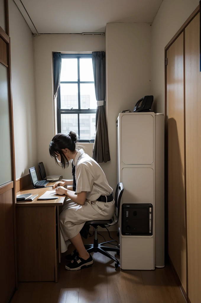 An old apartment building in downtown Tokyo。In one of the corners、There are a few vacant rooms、Among them, there was one room that was rumored to be particularly haunted.。The newcomer to this room is、It was Yuka, a young office lady.。She didn&#39;t know about the rumor.、I decided to rent this room because of the low price.。
