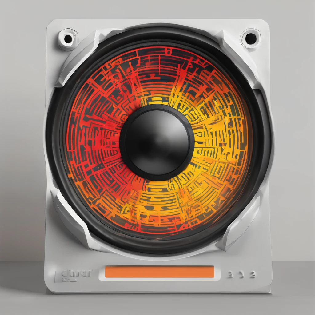 Concept 2: High-Energy Visuals:
A close-up of a subwoofer speaker with sound waves radiating outwards.
Use vibrant colors like red, orange, and yellow to convey the high-energy nature of the track.
Incorporate the text "Desert Heat" in a bold, eye-catching font.