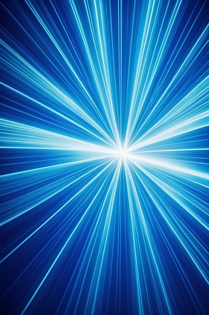 I want you to create a blue background, with animated rays emerging from the center