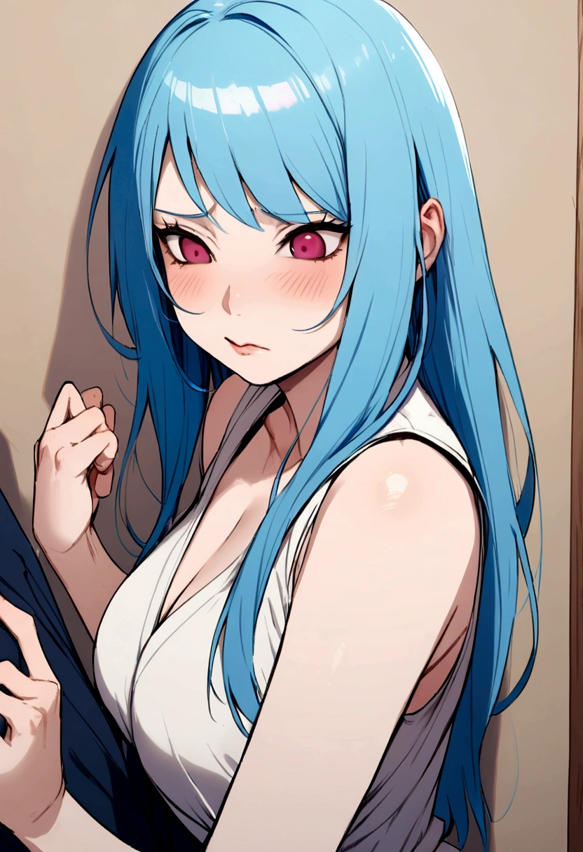 wife, naruto, blue hair, nue