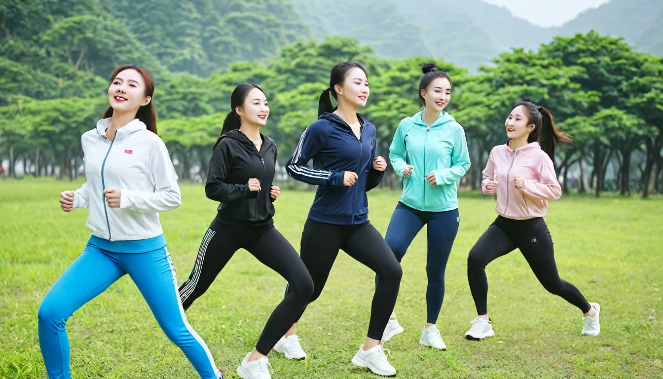 A group of young people are exercising outdoors,They carry Yangjinfang's portable healthy food with them,Demonstrating the perfect combination of a healthy lifestyle and daily health care。
