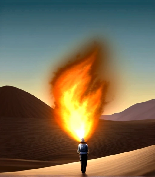 # smart card: Desert post-apocalyptic landscape
## Description - An unforgettable end of the world、Images, thought-provoking: desert image, Post-apocalyptic landscape - Collapsing city, scorched earth, And the ominous sky - Remains of an abandoned human civilization - Nature, returning the earth - Fine details, indicating the causes of the apocalypse, - convey a feeling of hopelessness;
- Leave room for a glimmer of hope and resilience.
## element
- Desolate landscape
- Crumbling city
-scorched earth
- Ominous Sky
- Ruins of Human Civilization
- Nature reclaiming the earth
- subtle details suggesting the cause;
- Feeling hopeless. - A glimmer of hope or resilience.
## Causes of the apocalypse - Environmental disasters - wars - catastrophic events from space;
## emotions - fear - trembling - reflection - The fragility of our world - the consequences of our actions;