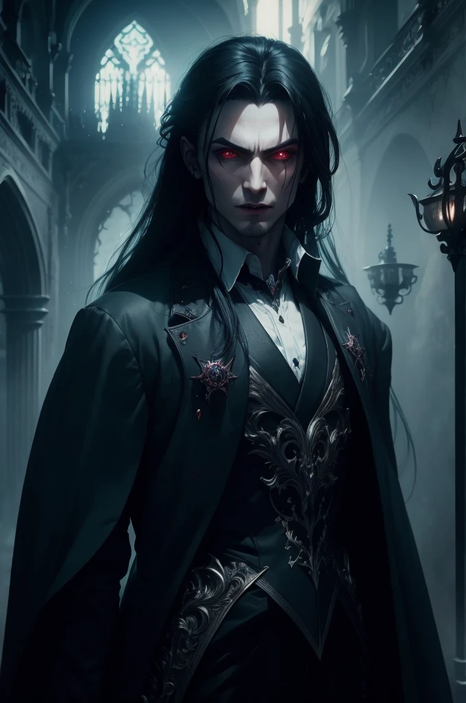 dark vampire, PICTURE REALISTIC, high qualiy