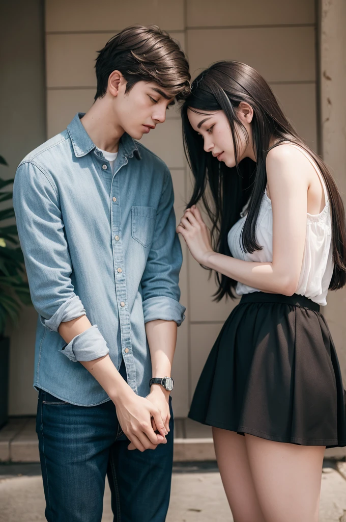 The friendship falling apart between a young woman and a young man