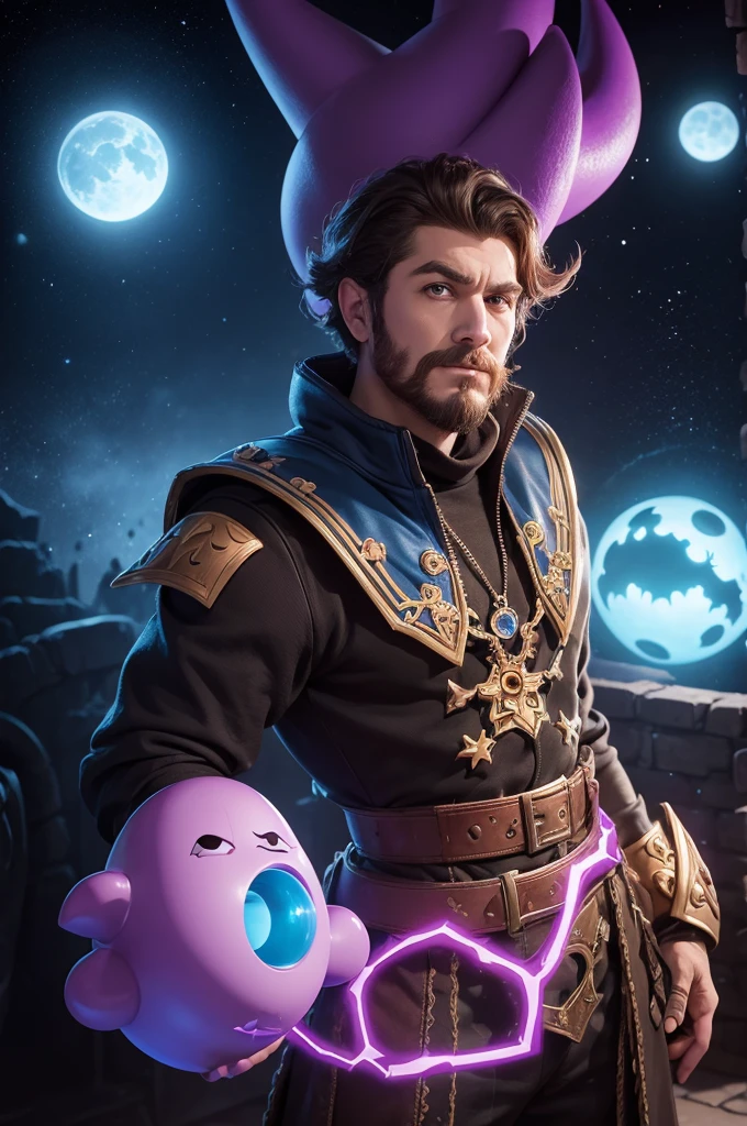 I want you to draw "zurg" of "Toys story" of forma epica con el estilo of dibujo of dungeon and dragon