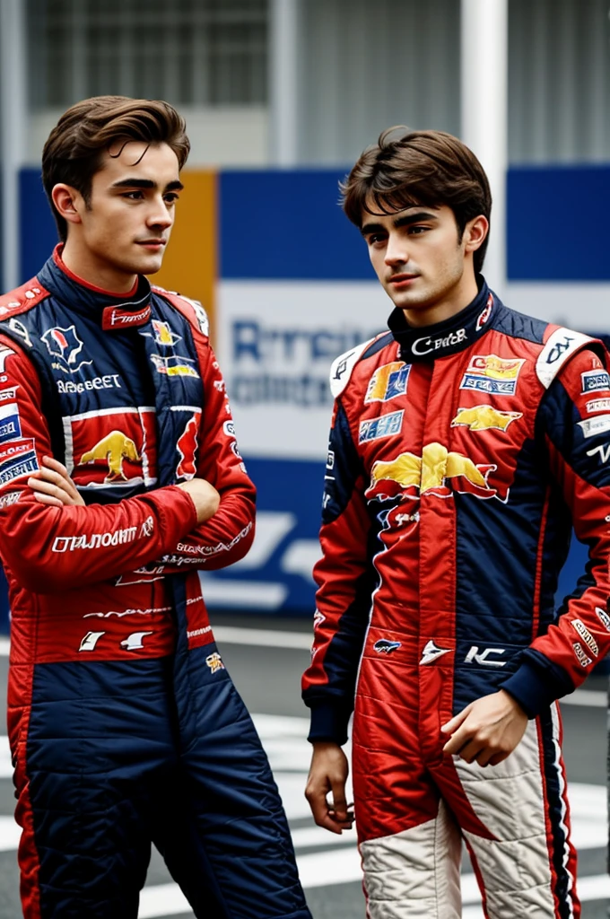 Charles Leclerc and Carlos Sainz
