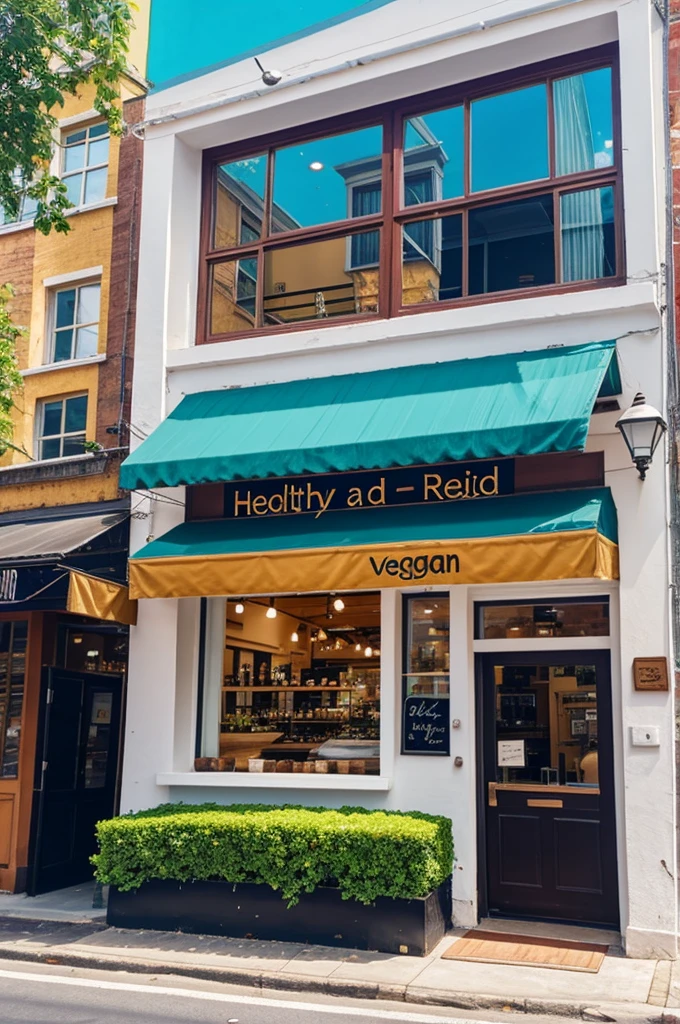 Healthy and vegan food restaurant