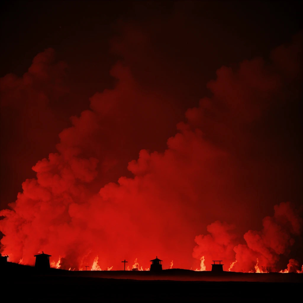 bright dark red hell