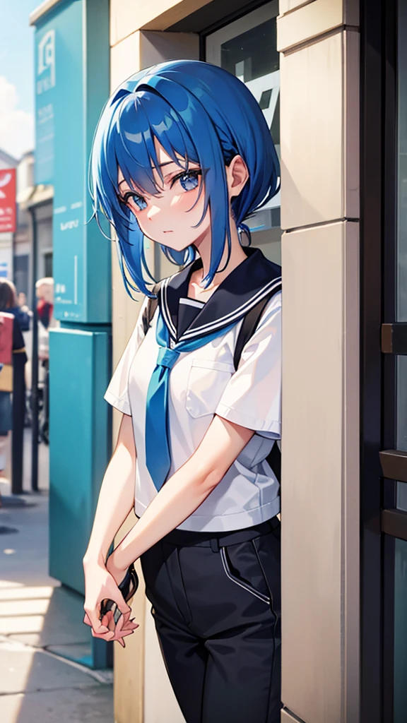 guy sota blue hair