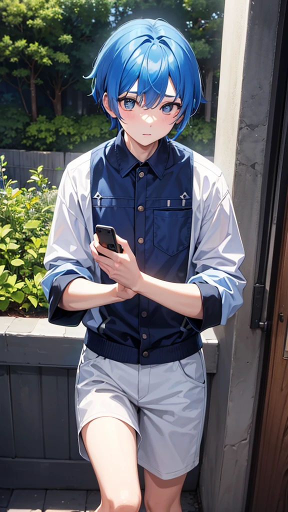 guy sota blue hair