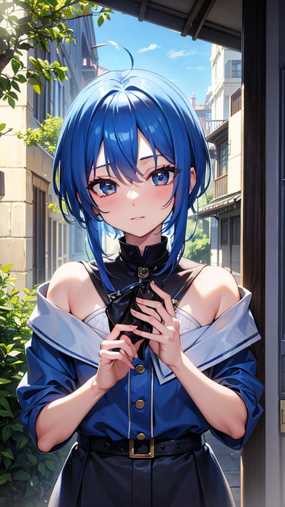 guy sota blue hair