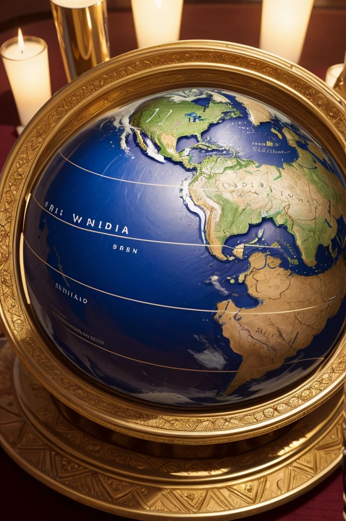 World created by the culture of India