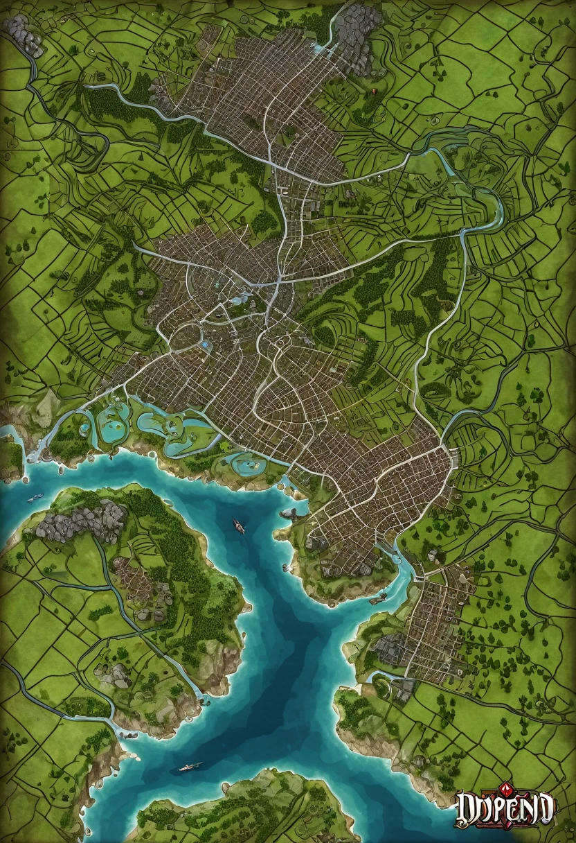 um close de um mapa / battle maps, map dnd, extRemely detailed d&d Map, fantasy caRtogRaphy, d&d Map, game map, dnd configuration!, gRidless map dnd, steam woRkshop maps, highly detailed map, fantasy map, d&d fantasy scenario, fantasy maps, medieval city map, detailed fantasy map