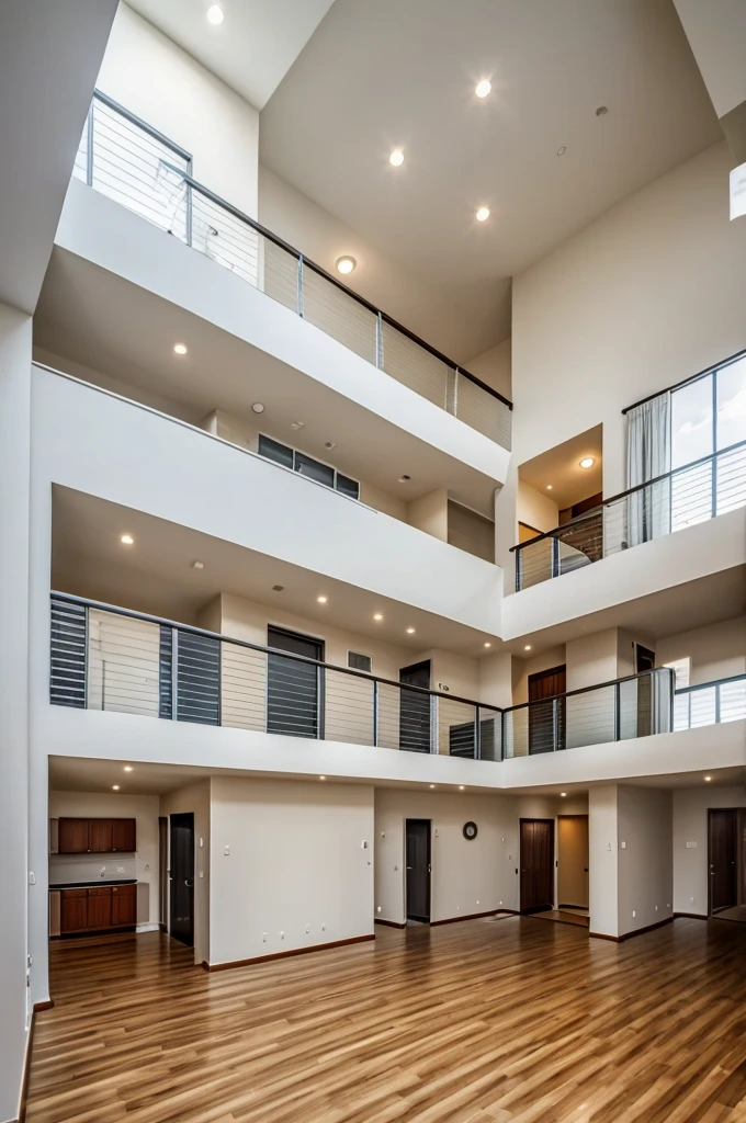 Two-story apartment 