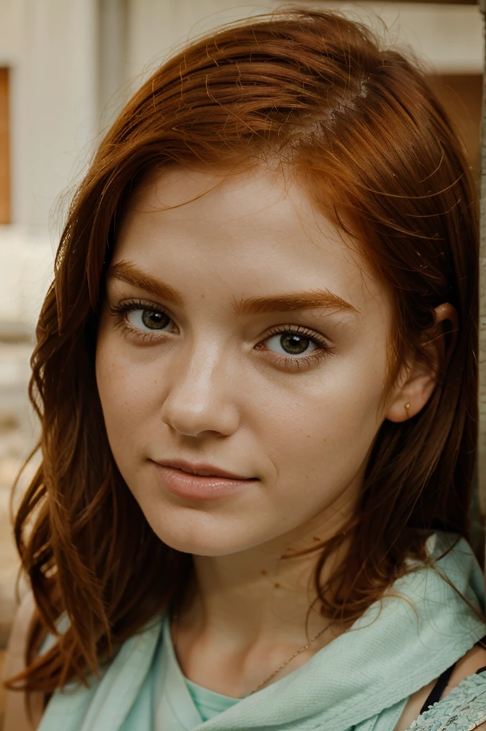 create more lifestyle pictures of a ginger girl
