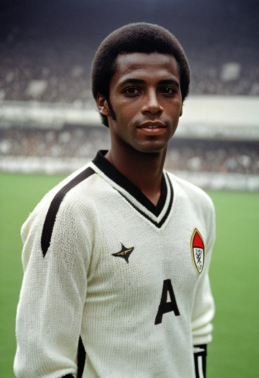 Create Antônio a young black man, football player in 1972. Now at 26 years old after shining at Santos, and become an idol at Vasco da Gama, he transferred to Benfica, of Portugal where he won several titles, he returns to Brazil to retire at Corinthians at the age of 34