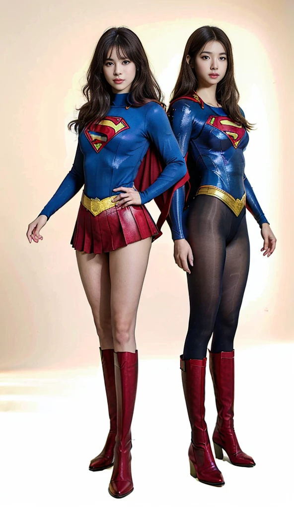 No background、(((Beautiful legs in black tights.)))、(((Legally express the beauty of your smile)))、((((Make the most of your original images)))、(((体にぴったりフィットするSupergirl Costume)))、(((Supergirl Costume)))、(((short and beautiful hair)))、(((suffering)))、(((Please wear black tights....、Wear red boots)))、((Best image quality、8K))、((Highest quality、8K、masterpiece:1.3))、(((Preserve background )))、Sharp focus:1.2、Beautiful woman with perfect figure:1.4、Slim Abs:1.2、Wet body:1.5、Highly detailed face and skin texture、8K