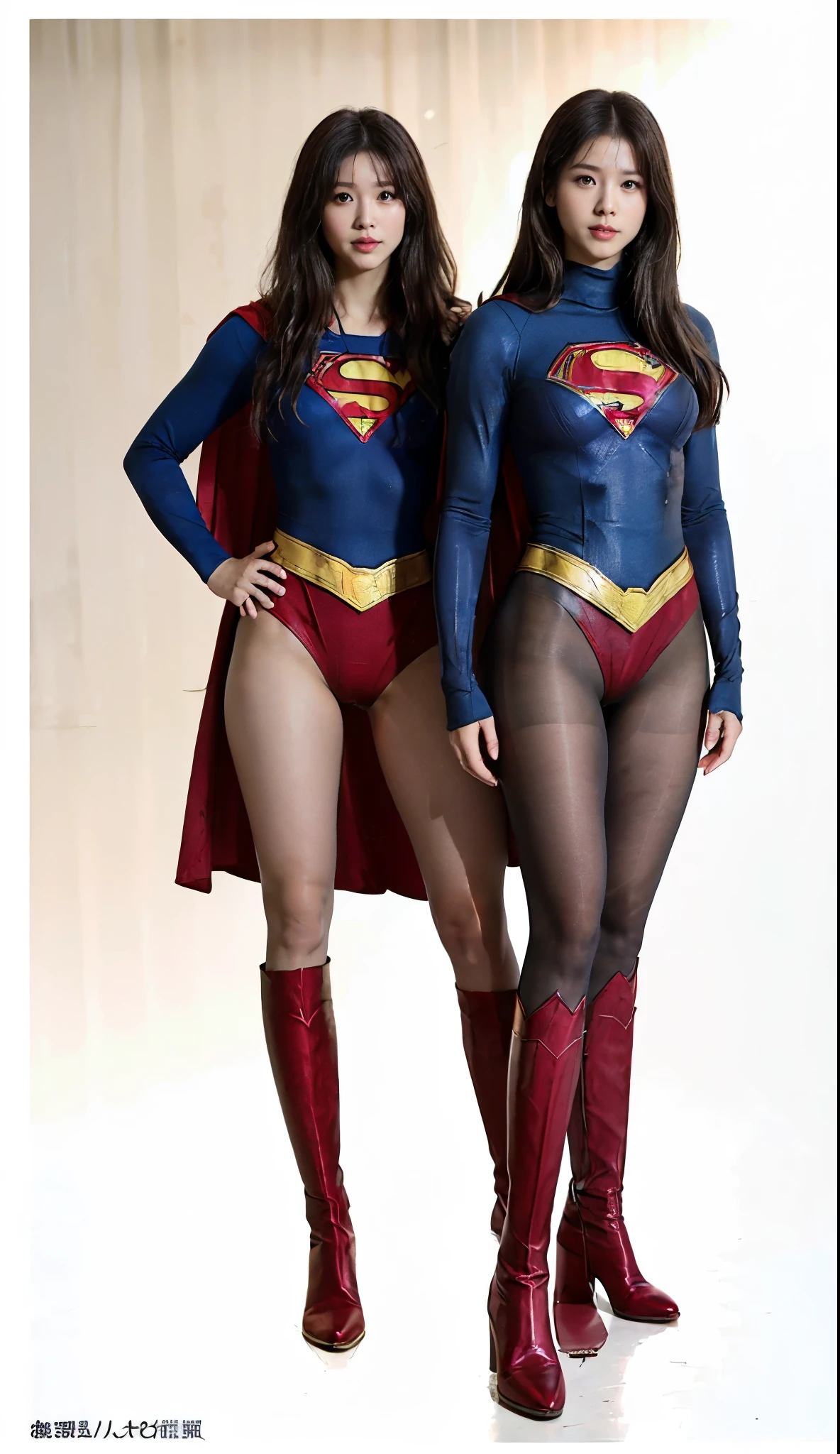 No background、(((Beautiful legs in black tights.)))、(((Legally express the beauty of your smile)))、((((Make the most of your original images)))、(((体にぴったりフィットするSupergirl Costume)))、(((Supergirl Costume)))、(((short and beautiful hair)))、(((suffering)))、(((Please wear black tights....、Wear red boots)))、((Best image quality、8K))、((Highest quality、8K、masterpiece:1.3))、(((Preserve background )))、Sharp focus:1.2、Beautiful woman with perfect figure:1.4、Slim Abs:1.2、Wet body:1.5、Highly detailed face and skin texture、8K