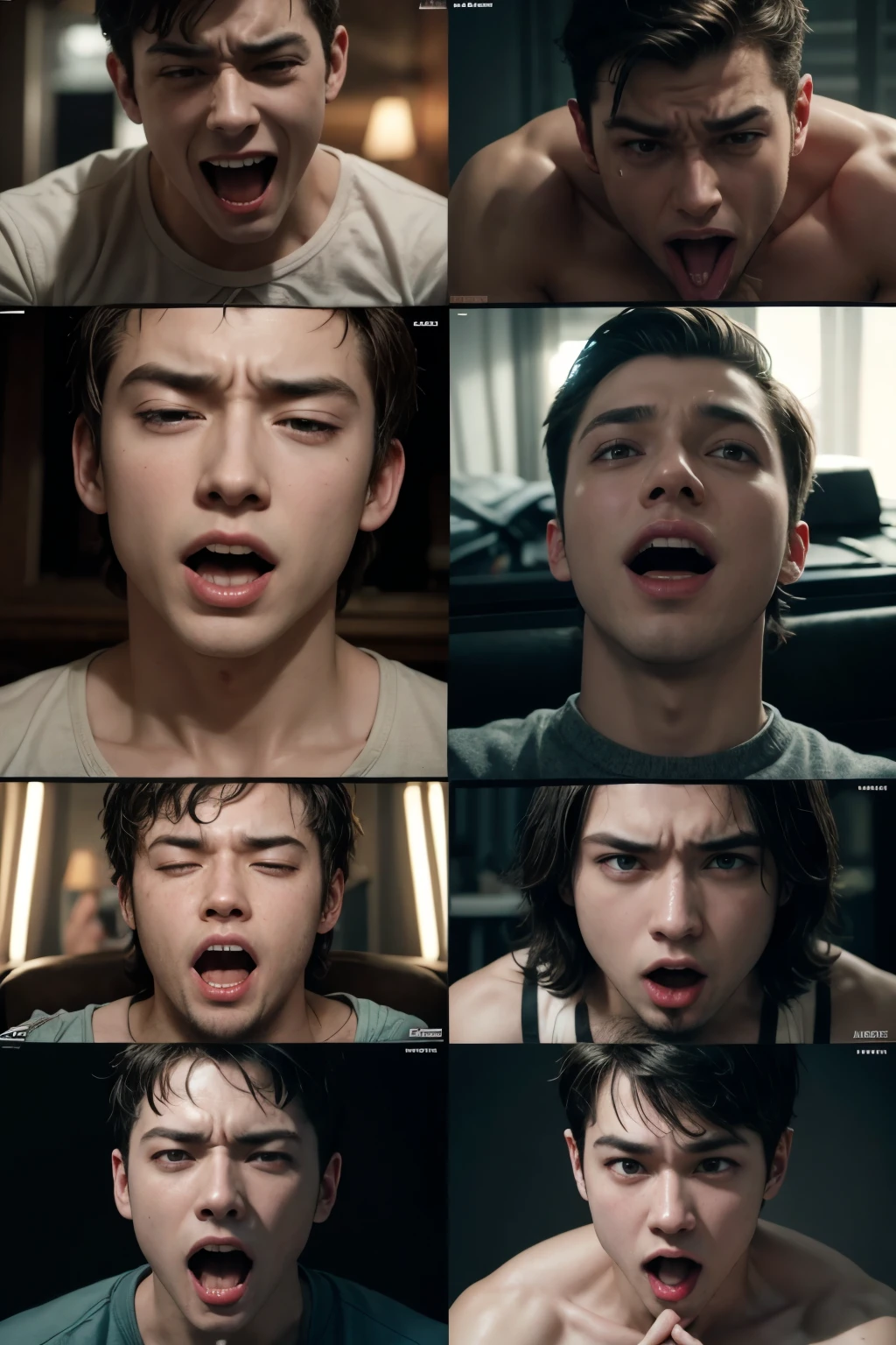Emotions from the fun dick movie ,gay style