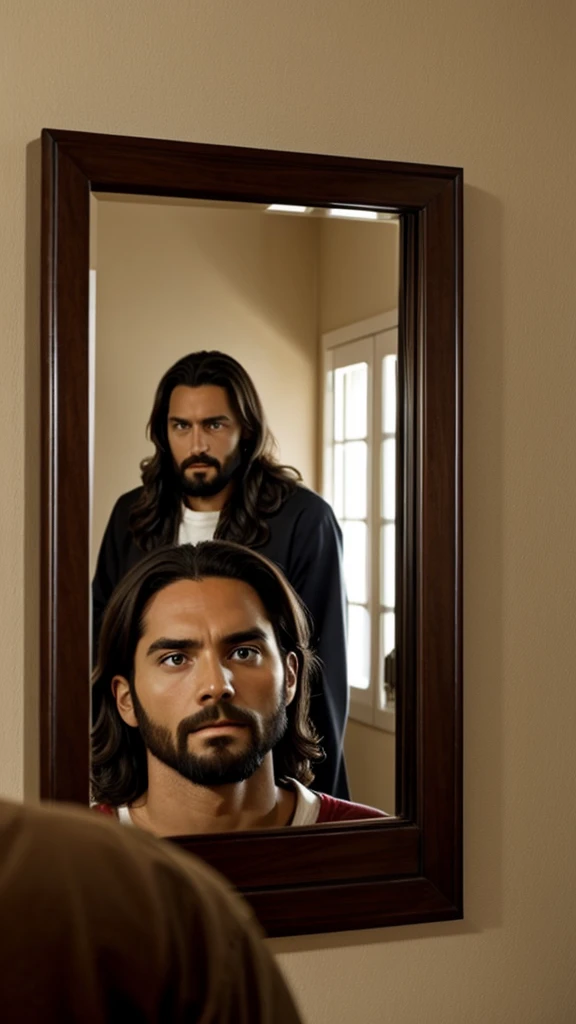 I look in the mirror and I see Jesus
