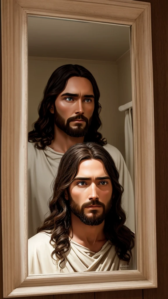 I look in the mirror and I see Jesus