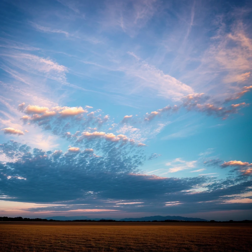 a sky landscape taken from a cell phone photo