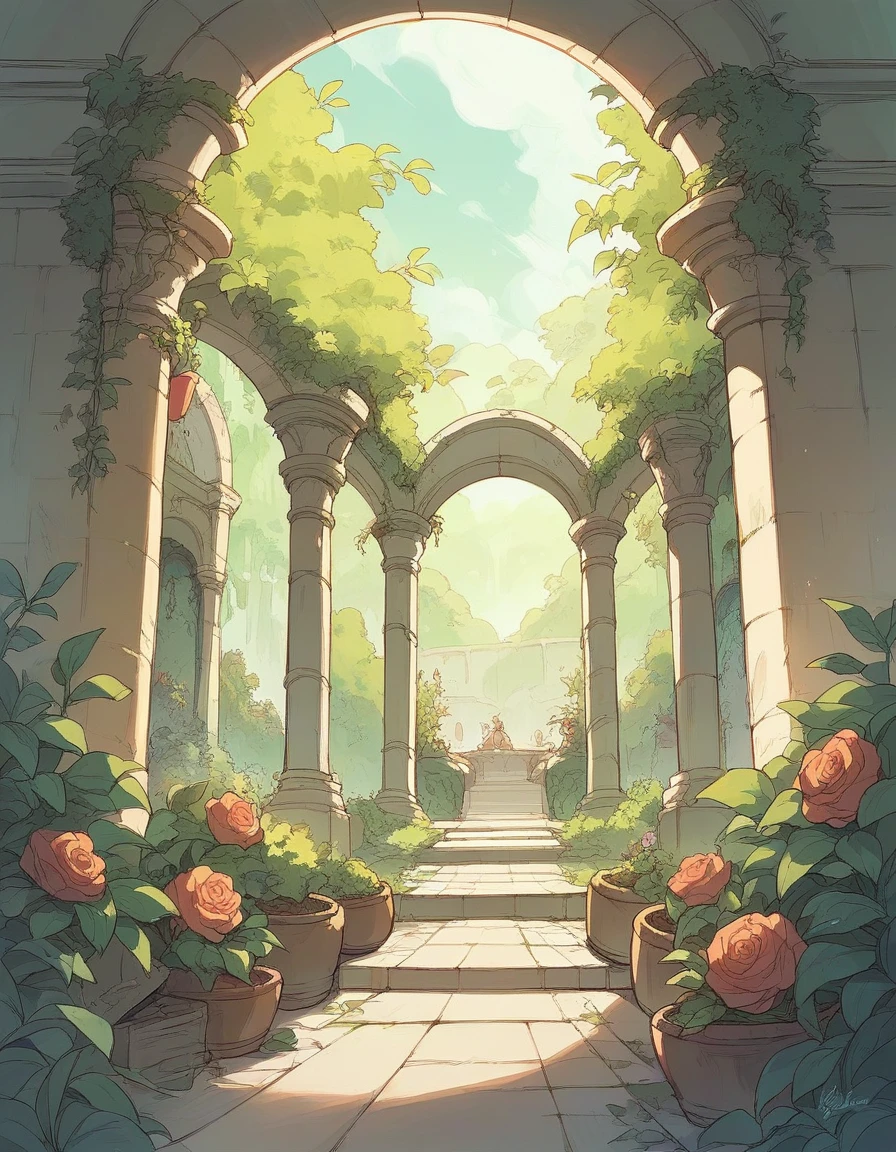 Adam in the Garden of Eden