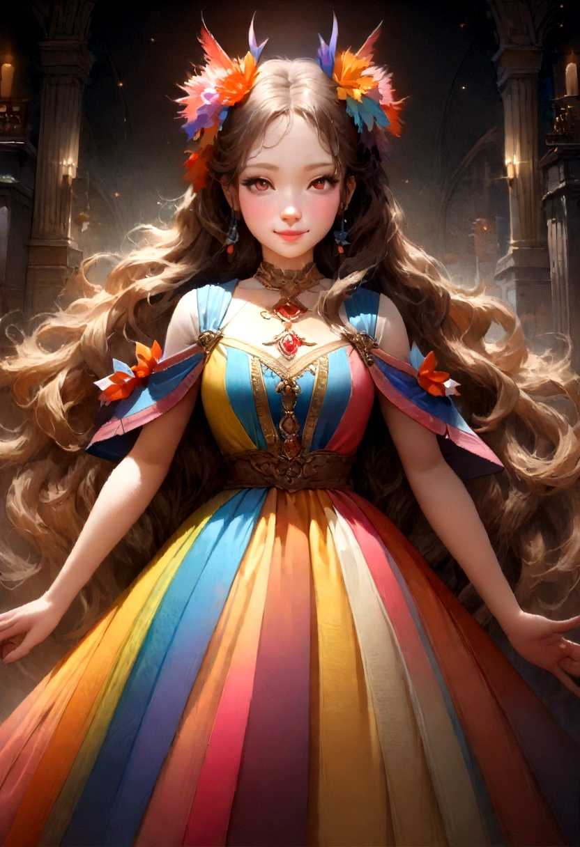 (best quality), (masterpiece:1.2), 4k, 8k, highres, ultra-detailed, (realistic:1.37), anime, 1girl with vibrant and expressive eyes, long flowing hair and a cute smile, She is dressed in a colorful and stylish outfit, inspired by the anime style, The background features a vibrant and dynamic scene with scrolling YouTube anime videos, filled with bright and vivid colors, The lighting is soft and atmospheric, creating a dreamy and magical atmosphere, The overall image quality is of the highest standard, with ultra-detailed rendering and realistic textures, The artwork has a professional and polished feel, with sharp focus and physically-based rendering, The color palette is vibrant and saturated, with a mix of warm and cool tones, giving the image a lively and energetic feel, The anime style is emphasized, with a touch of stylized and exaggerated features, capturing the essence of the YouTube anime girl aesthetic.