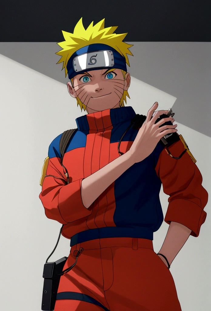 Naruto Uzumaki, outfit soldier, green helmet soldier, dirty, smile, (objetivo principal aqui) + (adjwtivo 1 aqui) + (adjetivo 2 aqui) + Cinematic lighting, Unreal Engine 5, Cinematic, Color Grading, Editorial Photography, Photography, Photoshoot, Shot on 70mm lense, Depth of Field, DOF, Tilt Blur, Shutter Speed 1/1000, F/22, White Balance, 32k, Super-Resolution, Megapixel, ProPhoto RGB, VR, tall, epic, artgerm, alex ross, Halfrear Lighting, Backlight, Natural Lighting, Incandescent, Optical Fiber, Moody Lighting, Cinematic Lighting, Studio Lighting, Soft Lighting, Volumetric, Contre-Jour, dark Lighting, Accent Lighting, Global Illumination, Screen Space Global Illumination, Ray Tracing Global Illumination, Red Rim light, cool color grading 45%, Optics, Scattering, Glowing, Shadows, Rough, Shimmering, Ray Tracing Reflections, Lumen Reflections, Screen Space Reflections, Diffraction Grading, Chromatic Aberration, GB Displacement, Scan Lines, Ray Traced, Ray Tracing Ambient Occlusion, Anti-Aliasing, FKAA, TXAA, RTX, SSAO, Shaders, OpenGL-Shaders, GLSL-Shaders, Post Processing, Post-Production, Cel Shading, Tone Mapping, CGI, VFX, SFX, insanely detailed and intricate, hypermaximalist, elegant, hyper realistic, super detailed, dynamic pose, centered, photography --v 4