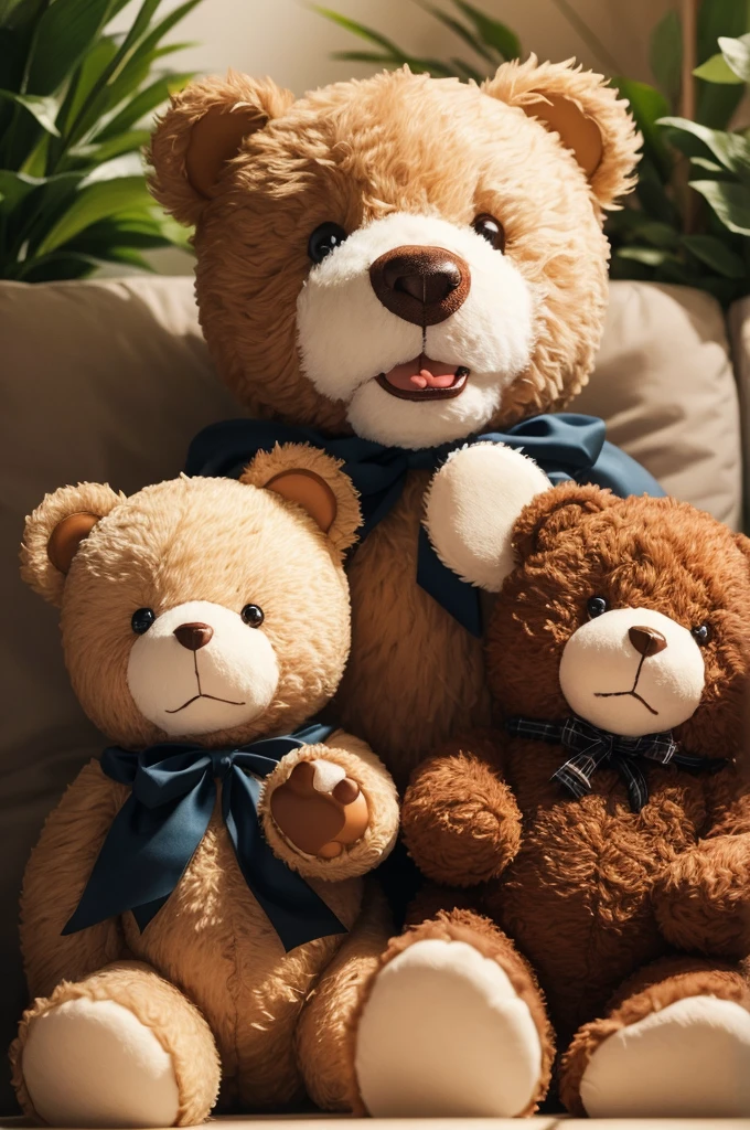 Happy teddy bears