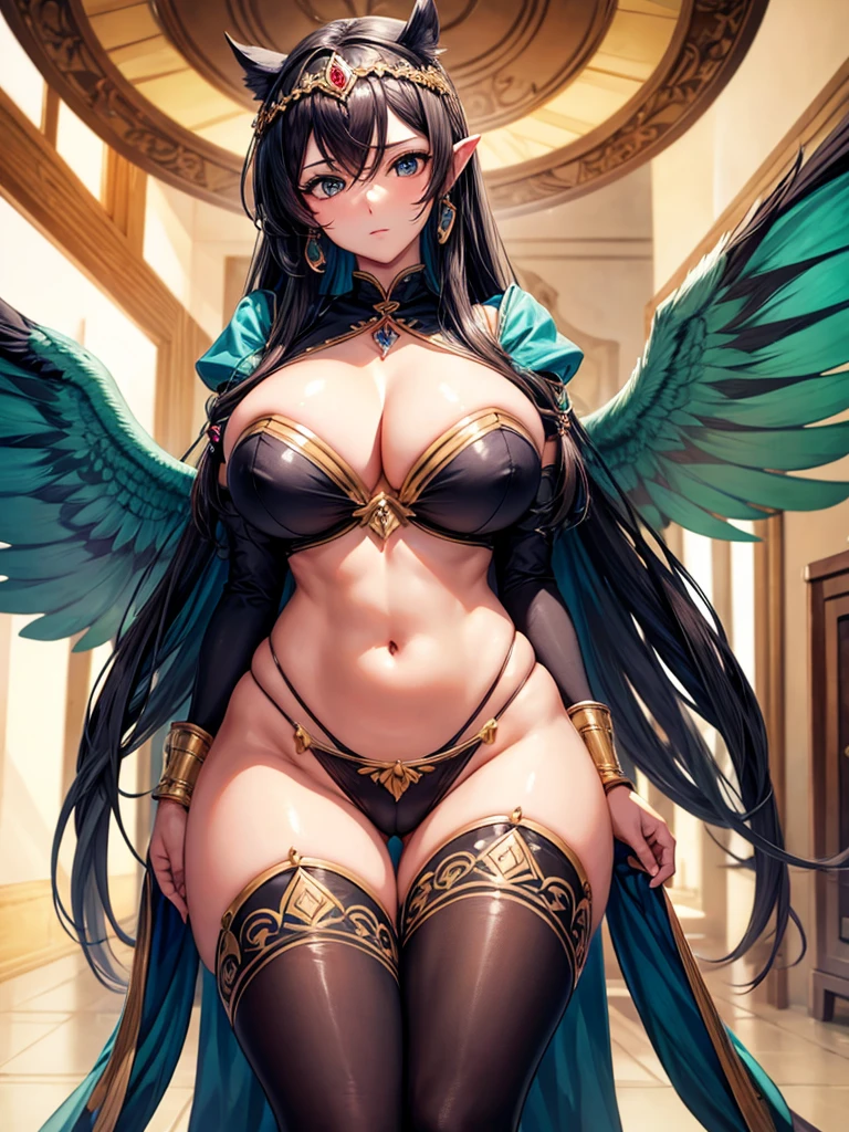 masterpiece, best_quality, albw, big breasts, wide hips, Sylpha Langlis 