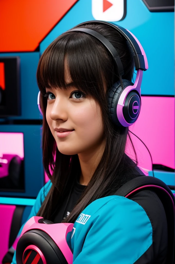 Image profile picture YouTube gamer girl