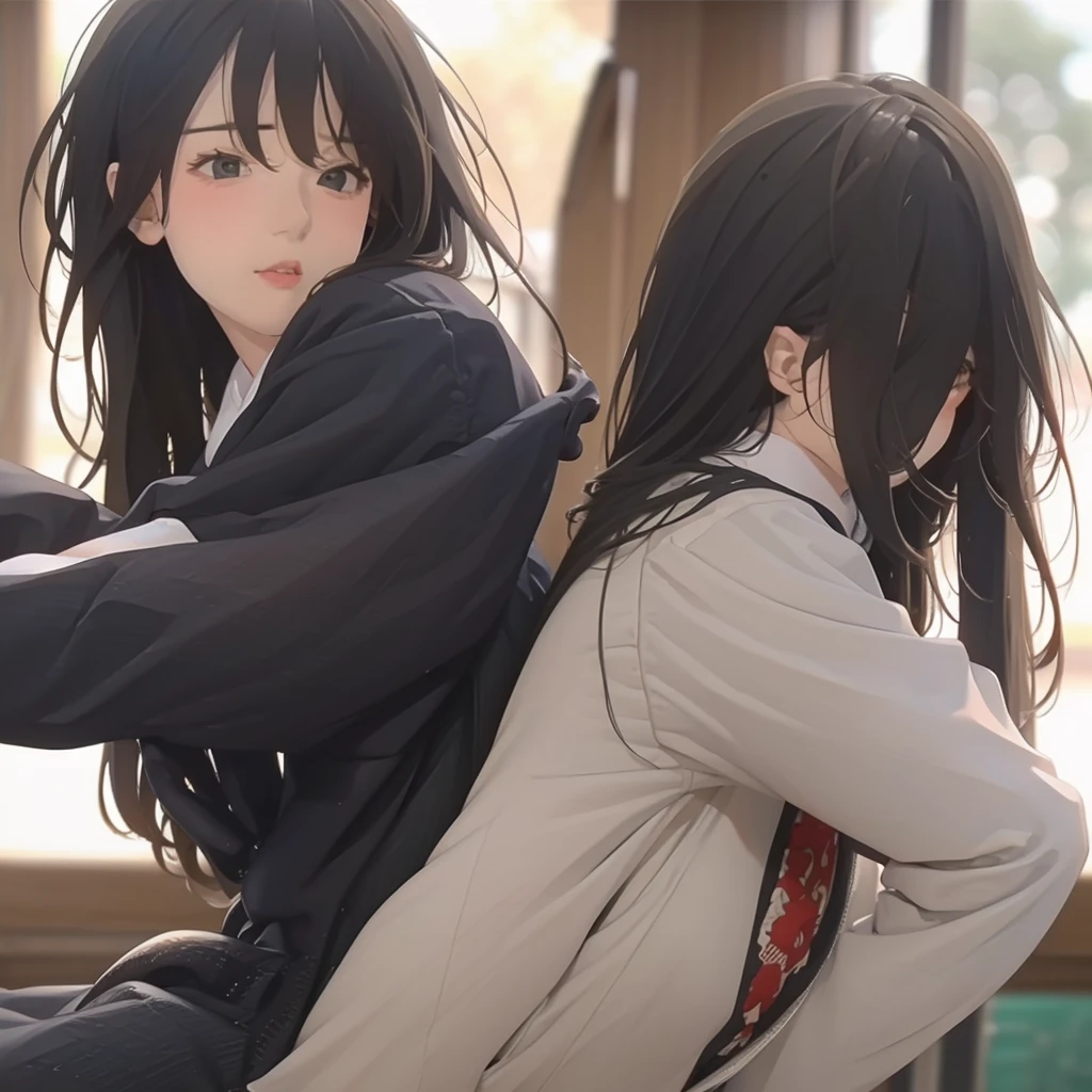 ((best qualityer)), (detailded), 1 girl, sexy nua ((hentai)) how much (Sexual position) with the butt facing forward