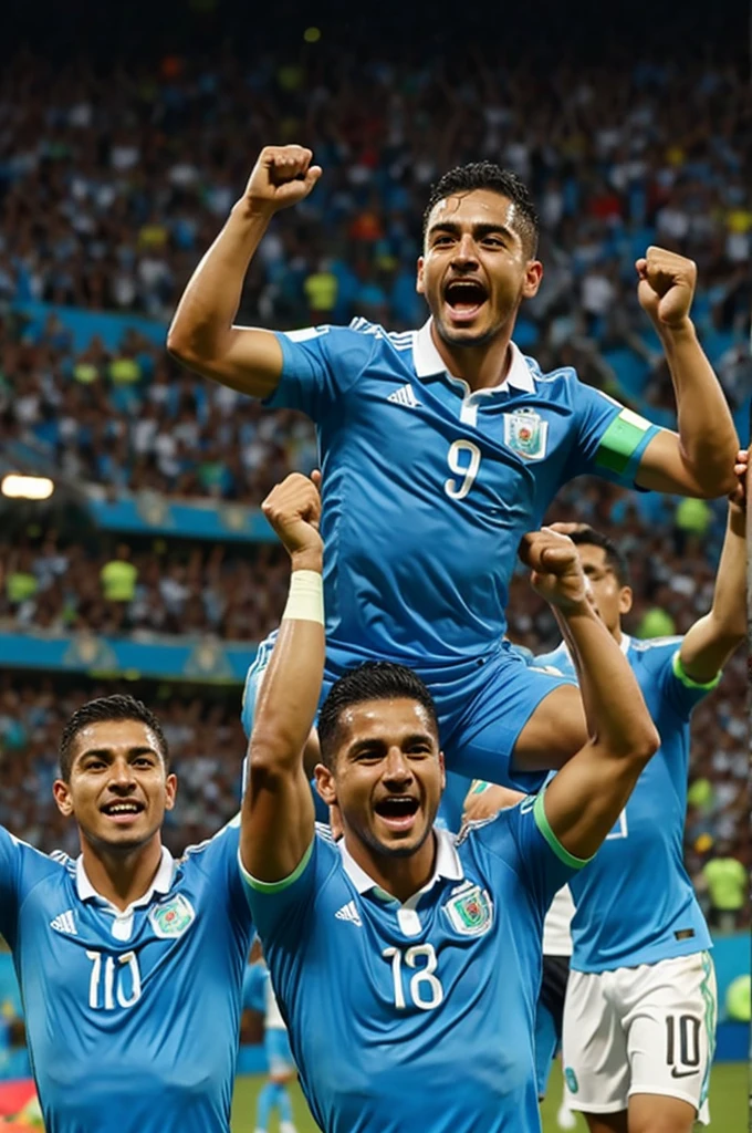 Guatemala lifts the World Cup