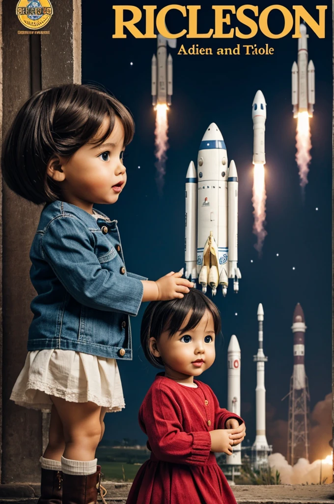A cover of a story about a doll and a rocket
