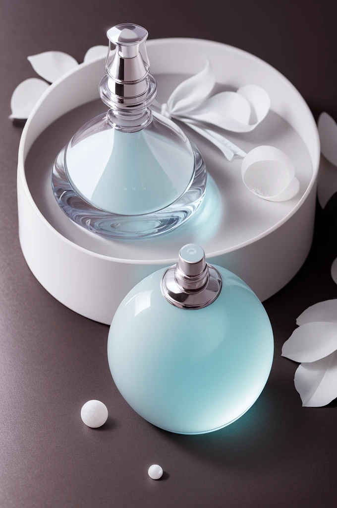 moon shaped perfume brand "LOONA"