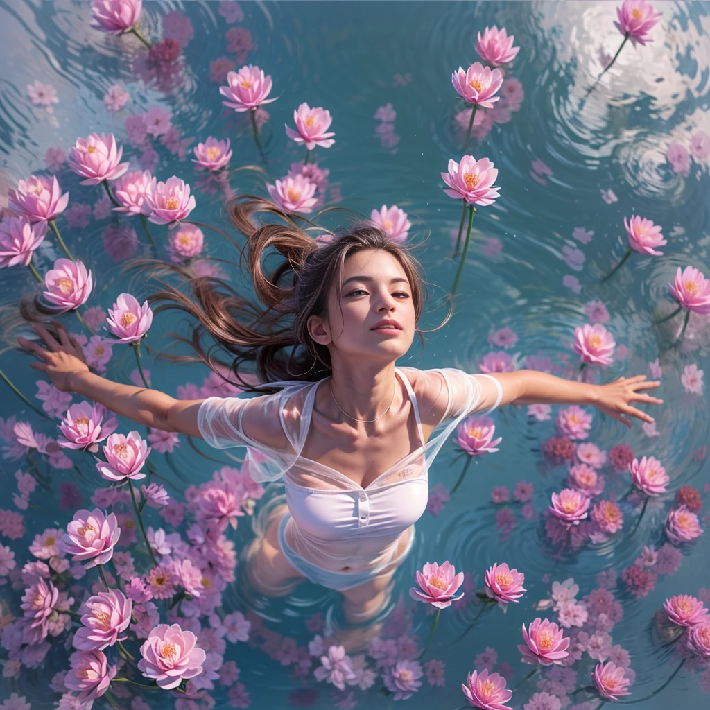 280th floor infinity pool,The tallest building in the urban forest, {Around bonsai|Luo Han Song|coconut palms|tulips|Rose flower}, ExtermlyDetaild(ProfessionlPhoto of Girl floating in the sky:1.37)(Masterpiece 8K TopQuality:1.2), {Leaky shoulders|Cocked buttocks|Natural soft light|Mid-range lens|sexy girl pose,|Very sexy pose|Tease|The urethral meatus is pronounced|acrobatic pose|elegant floating pose|Perfect dynamic pose|dramatic powerful pose|very artistic poses|powerful posin|gdoing splits and stretching|Cocked buttocks} BREAK in(Skinny SchoolSwimwear:1.37) beautiful graceful Detailed impeccable PearlSkin texture {HiddenHand|Corrected BabyLikeHand} (Whole Body Proportions and all limbs are Anatomically Accurate)