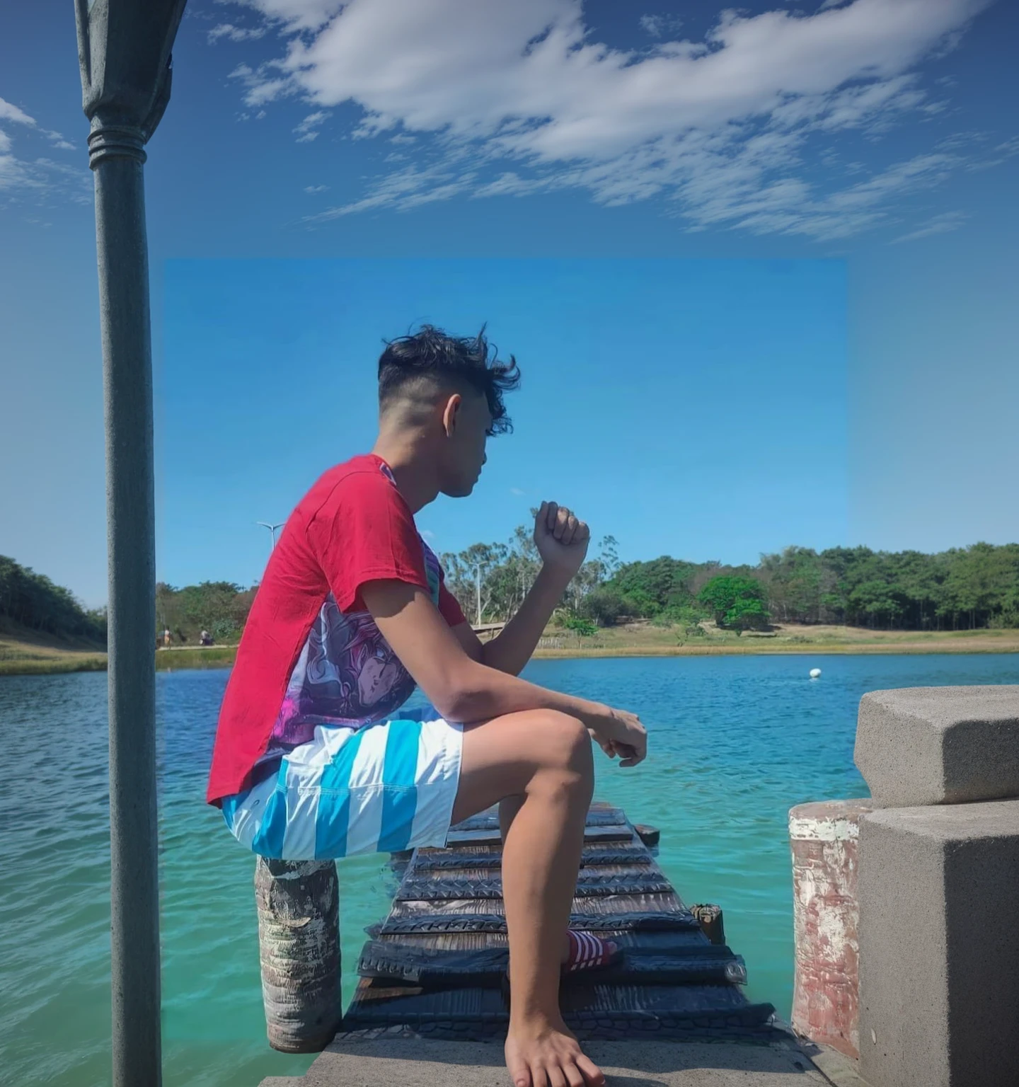 blue sky
